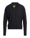 Uma Wang Man Sweater Charcoal Size M Cashmere In Multi