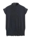 Uma Wang Man Sweater Charcoal Size M Cashmere In Gray