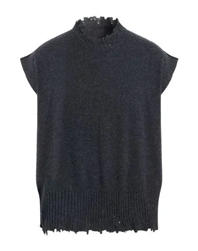 Uma Wang Man Sweater Charcoal Size M Cashmere In Gray