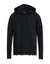 Uma Wang Man Sweater Charcoal Size S Cotton In Black