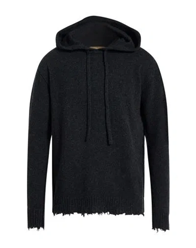 Uma Wang Man Sweater Charcoal Size S Cotton In Black