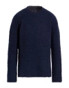 Uma Wang Man Sweater Midnight Blue Size M Wool, Cashmere, Polyamide, Elastane
