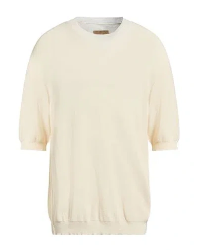 Uma Wang Man Sweater Off White Size M Cotton, Silk