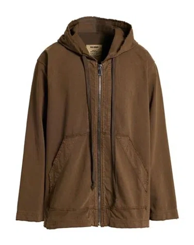 Uma Wang Man Sweatshirt Brown Size L Cotton