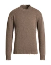 Uma Wang Man Turtleneck Khaki Size L Cashmere In Brown
