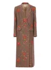 Uma Wang Mangiga Coat In Brown