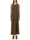 Uma Wang Dress In Brown