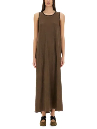 Uma Wang Maxi Dress Date In Brown