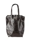 Uma Wang Medium Case Canvas In Dark Brown