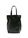 Uma Wang Double Handle Shoulder Bag In Green