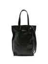 Uma Wang Double Handle Shoulder Bag In Green