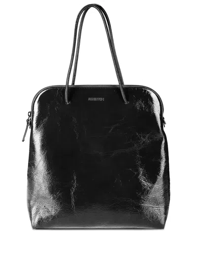 Uma Wang Medium Leather Shoulder Bag