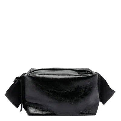 Uma Wang Medium Shoulder Bag In Black