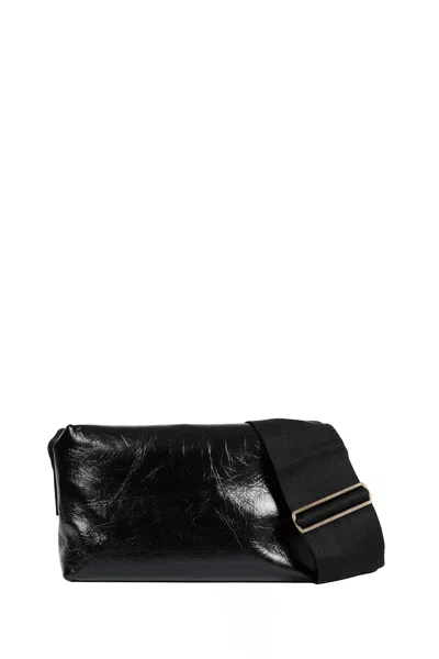 Uma Wang Medium Shoulder Bag In Black