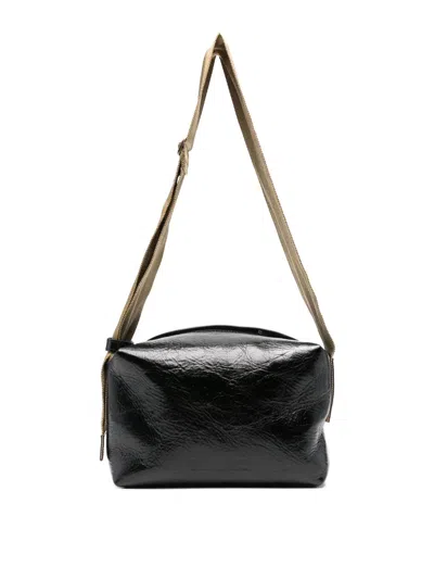Uma Wang Medium Shoulder Bag In Black