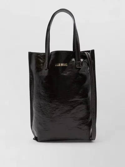 Uma Wang Medium Shoulder Tote Bag Detachable Strap