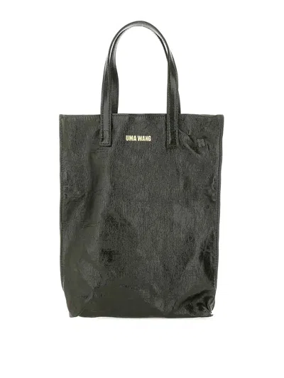 Uma Wang Medium Tote Bag In Green
