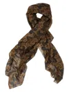 Uma Wang Man Multicolor Scarves In Brown