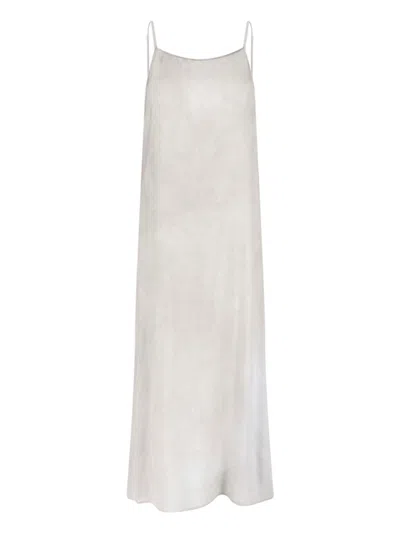 Uma Wang Midi Dress "anaya" In Gray