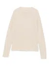 Uma Wang Mock-neck Sweater In Gold