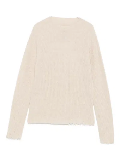 Uma Wang Mock-neck Sweater In Gold