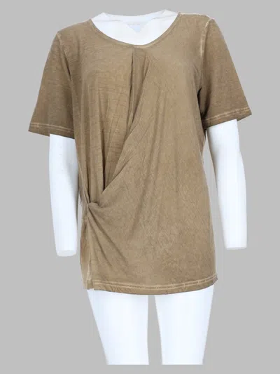 Uma Wang Modal-blend Stretch Top In Beige