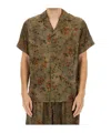 Uma Wang Printed Shirt In Green