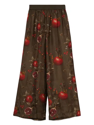 Uma Wang "moulay D172" Pansy Pants In Brown