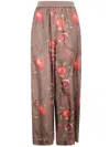 Uma Wang Graphic Printed Straight-leg Trousers In Multi