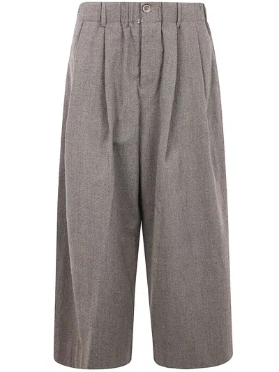 Uma Wang "museums D1" Poetic Pants Clothing In Gray