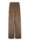 Uma Wang Men's New Pants In Brown