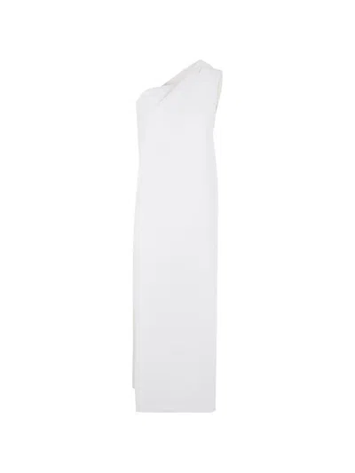 Uma Wang One-shoulder Dress In White