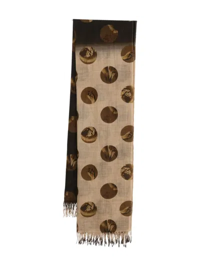 Uma Wang Osteria Scarf In Brown