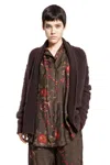 Uma Wang Over Cardigan In Brown