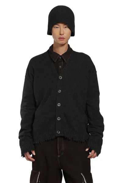 Uma Wang Over Cardigan In Grey