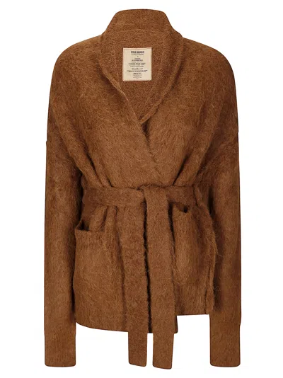 Uma Wang Over Cardigan In Yellow