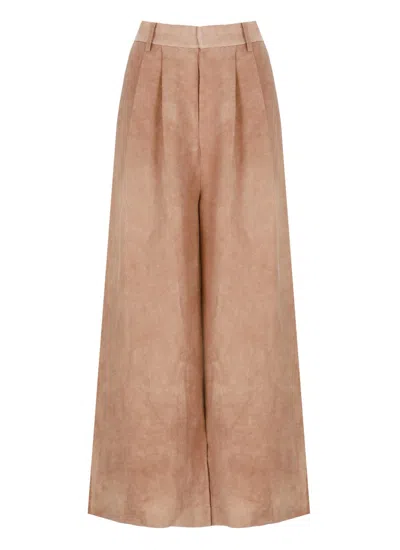 Uma Wang Paella Pants In Brown