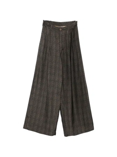 Uma Wang Paella Wide-leg Trousers In Black