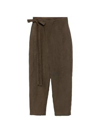 Uma Wang Paetyn Trousers In Green