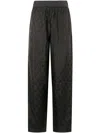 Uma Wang Geometric Pattern Relaxed Fit Elastic Waistband