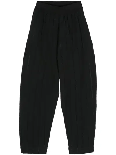 Uma Wang Palmer Tapered Trousers In Black