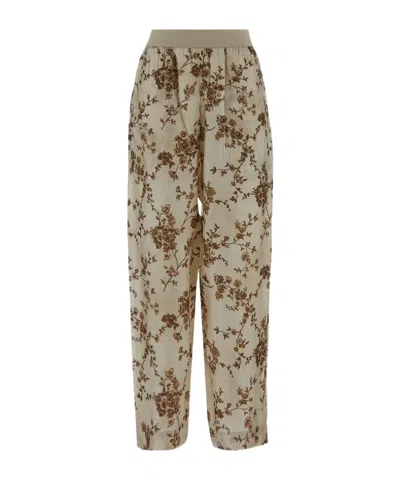 Uma Wang Palmer Tapered-leg Trousers In Nude
