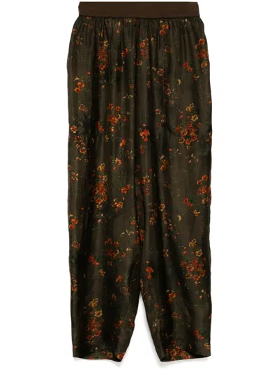 Uma Wang Palmer Baggy-fit Pants In Multi