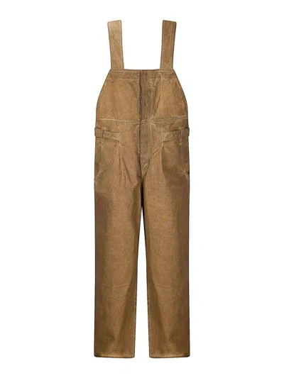 Uma Wang Panda Pants In Brown