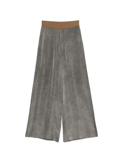 Uma Wang Pansy Trousers In Gray