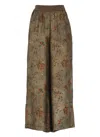 Uma Wang "pansy" Palazzo Pants In Green