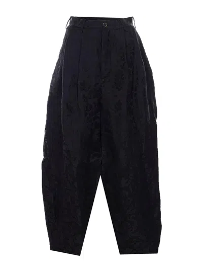 Uma Wang Black Piper Pants