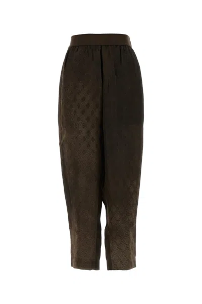 Uma Wang Brown Jersey Palmer Pant