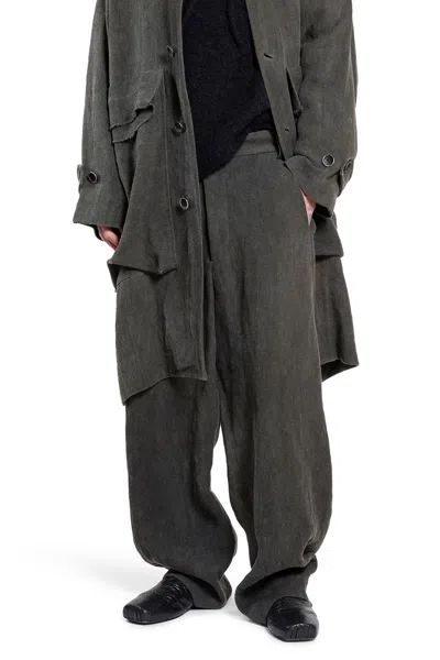 Uma Wang Pantaloni Patina In Gray