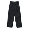 Uma Wang Patch-pocket Straight-leg Trousers In Blue